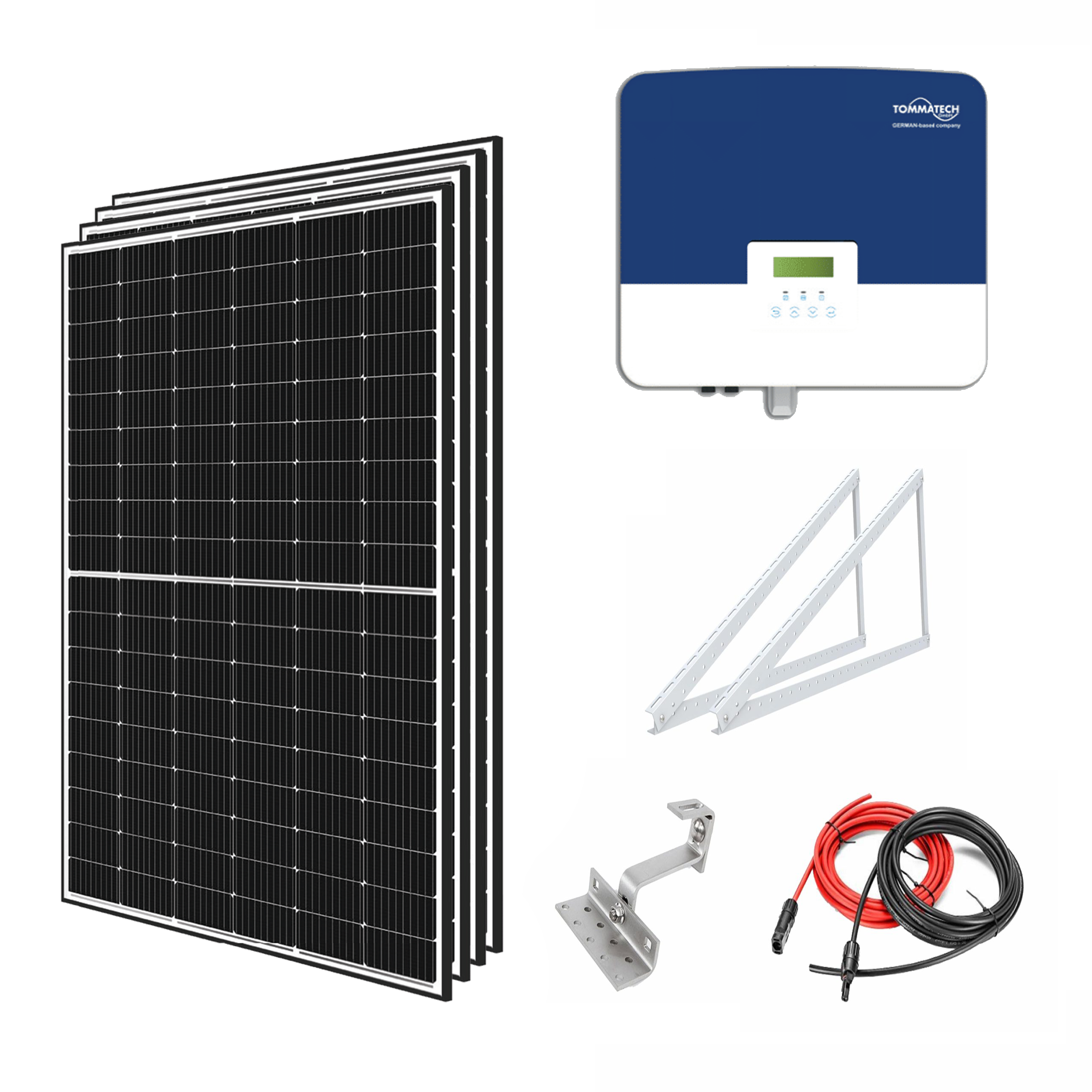 Kit d'installation photovoltaïques Prêt à être installé
